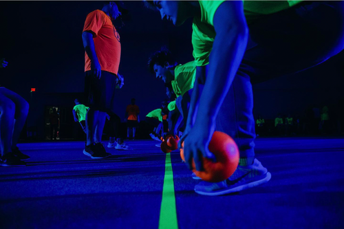 Glow Dodgeball